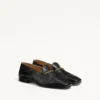 Jiggie Loafer in Eel Skin and Nappa Leather