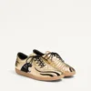 Kicky Sneaker in Laminated Nappa