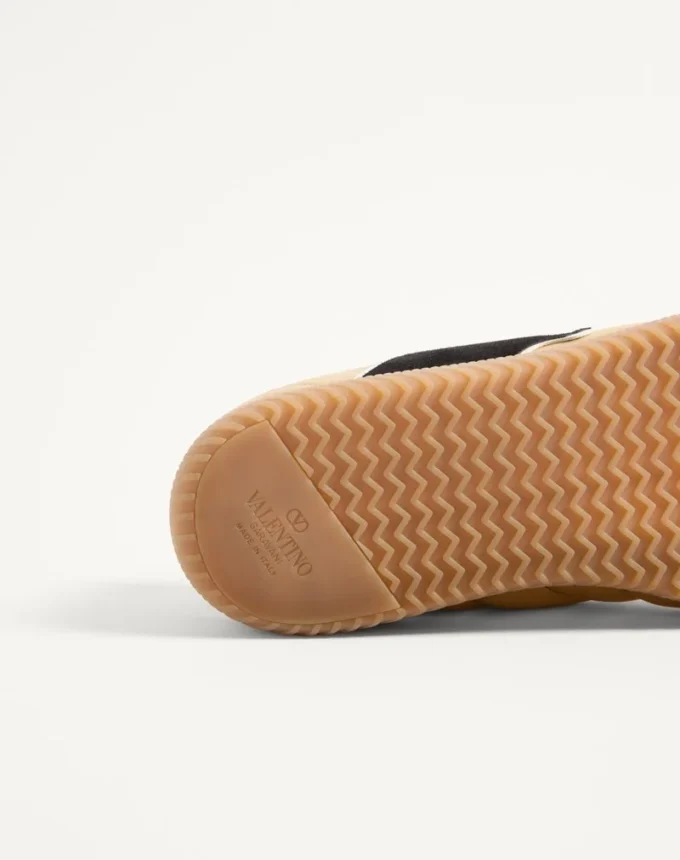 Kicky Sneaker in Laminated Nappa