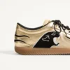 Kicky Sneaker in Laminated Nappa