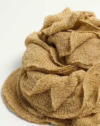 Knitted Lurex Scarf