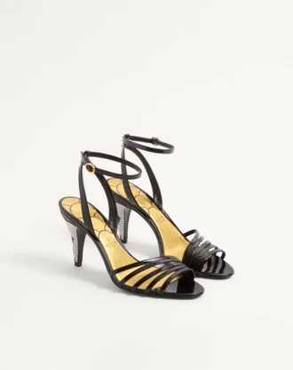 Ladycrush Patent Leather Sandal With Crystals 85Mm