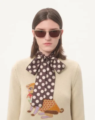 Le Chien De La Maison Embroidered Sweater