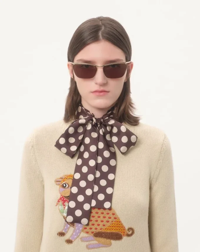 Le Chien De La Maison Embroidered Sweater