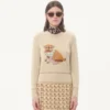 Le Chien De La Maison Embroidered Sweater
