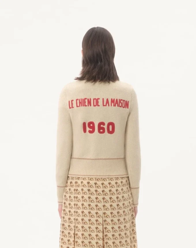 Le Chien De La Maison Embroidered Sweater