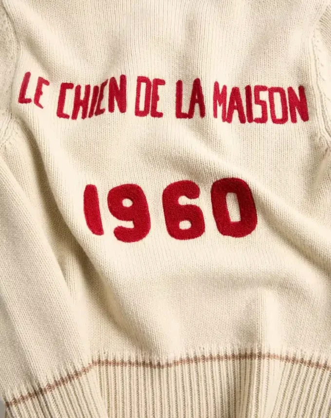Le Chien De La Maison Embroidered Sweater