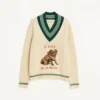 Le Chien De La Maison Jacquard Wool Jumper
