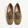 Les Alcôvettes Loafer In Jacquard Fabric
