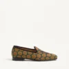 Les Alcôvettes Loafer In Jacquard Fabric