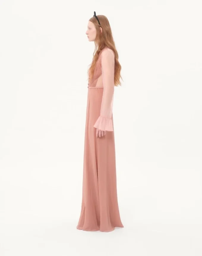 Light Georgette Long Dress