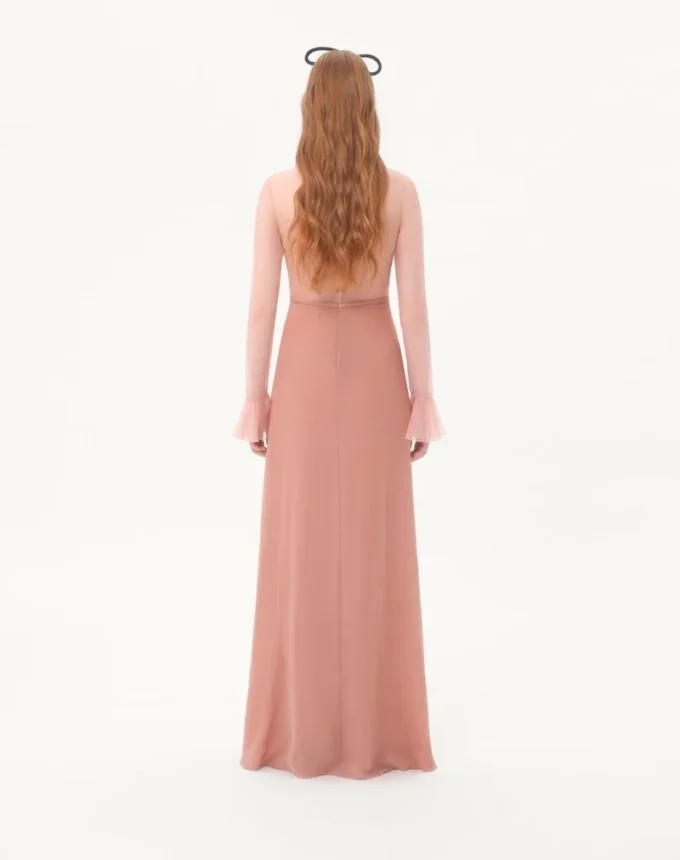 Light Georgette Long Dress