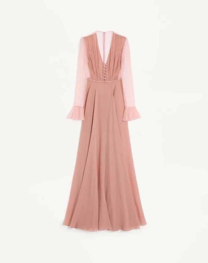 Light Georgette Long Dress