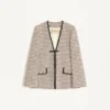 Light Tweed Pied De Poule Jacket Light Tweed Pied De Poule Jacket