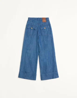 Lightweight Denim Pants