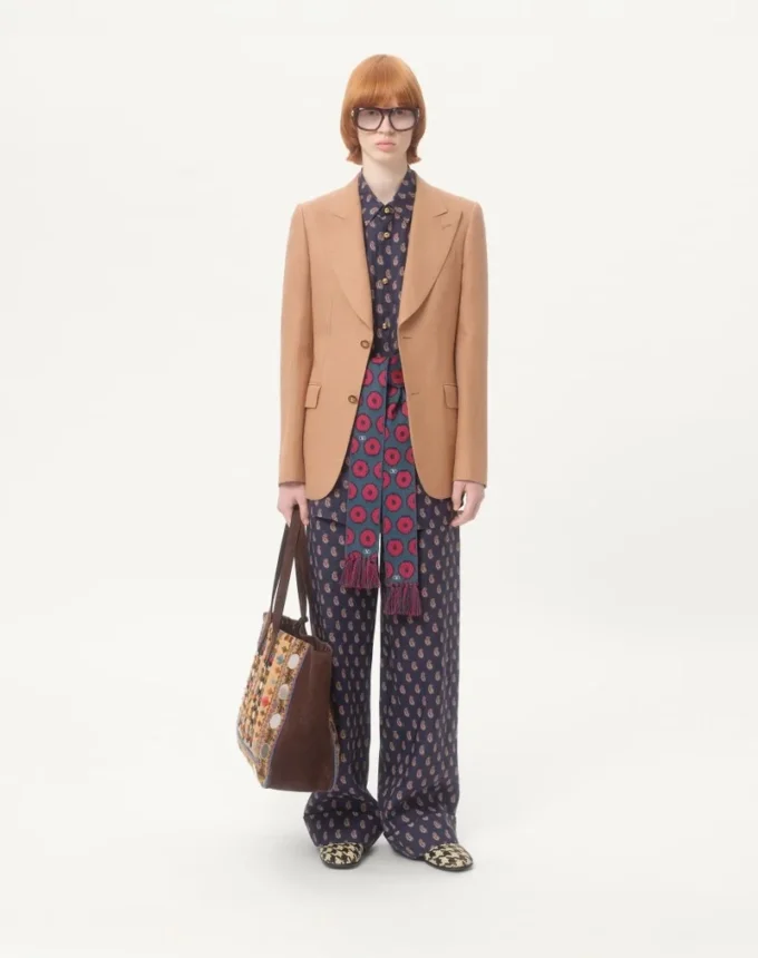 Lightweight Linen Shirt With Voyage Imaginaire Print