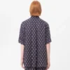 Lightweight Linen Shirt With Voyage Imaginaire Print