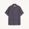 Lightweight Linen Shirt With Voyage Imaginaire Print