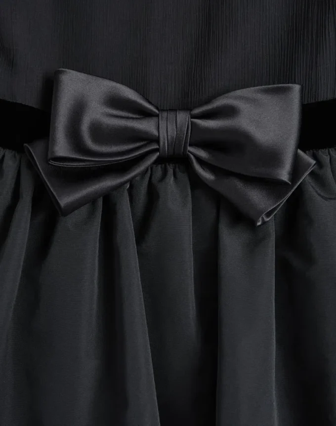 Long Dress In Sablé Velvet