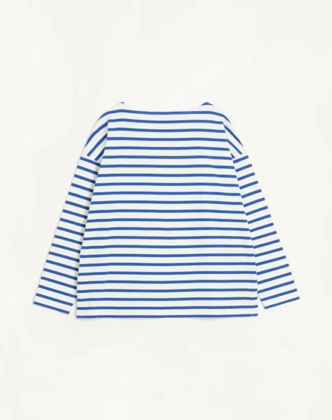 Long-Sleeved Cotton T-Shirt With Chez Valentino Print