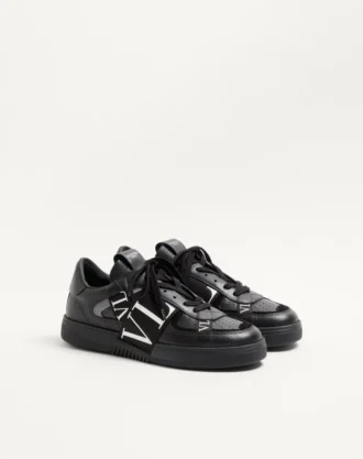 Low-Top Calfskin Vl7N Sneaker With Bands