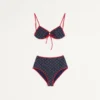 Lycra Bikini With Cherryfic Print