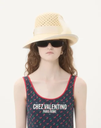 Lycra Swimsuit With Cherryfic Print