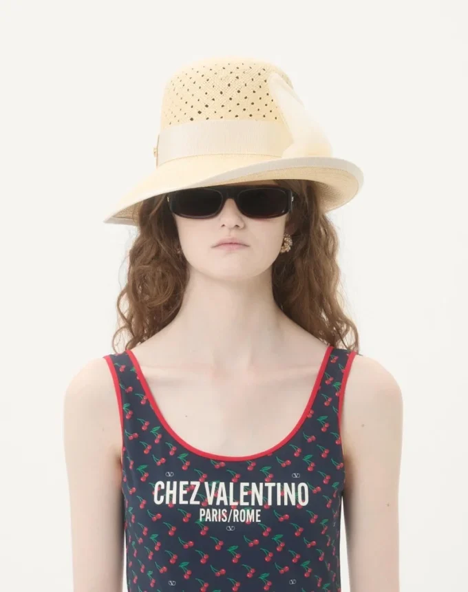 Lycra Swimsuit With Cherryfic Print Lycra Swimsuit With Cherryfic Print