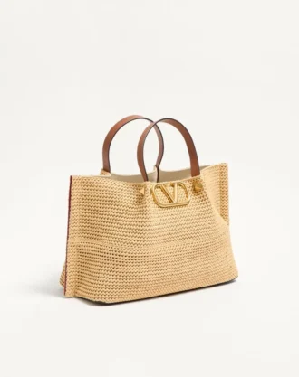 Medium Straw Summer Tote