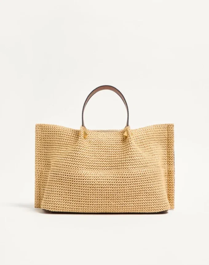 Medium Straw Summer Tote