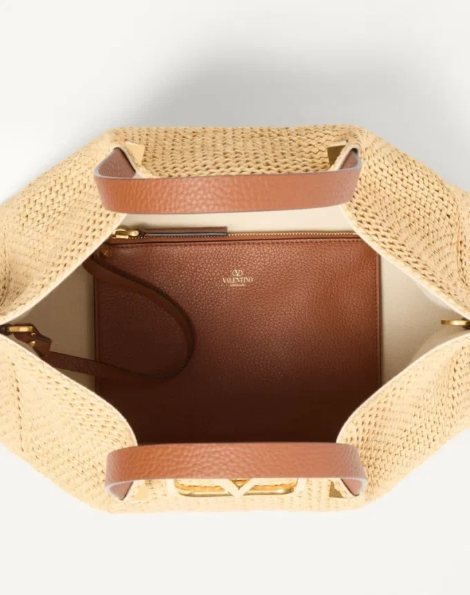 Medium Straw Summer Tote