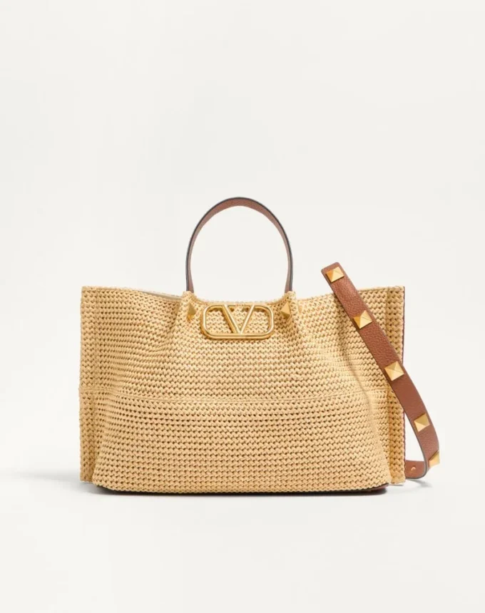 Medium Straw Summer Tote