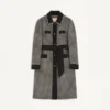 Micro Vichy Coat