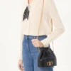 Mini Bucket Bag In Nappa With Vlogo Signature Chain