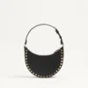 Mini Rockstud Hobo Bag In Grainy Calfskin Mini Rockstud Hobo Bag In Grainy Calfskin