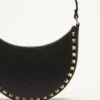 Mini Rockstud Hobo Bag In Grainy Calfskin Mini Rockstud Hobo Bag In Grainy Calfskin