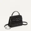 Mini Vsling Handbag With Sparkling Embroidery