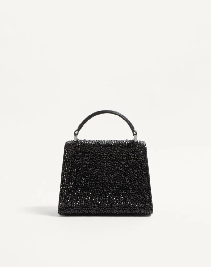 Mini Vsling Handbag With Sparkling Embroidery