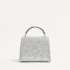 Mini Vsling Handbag With Sparkling Embroidery