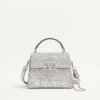 Mini Vsling Handbag With Sparkling Embroidery