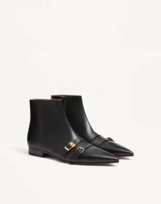 Mockers Calfskin Ankle Boots