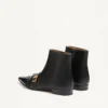 Mockers Calfskin Ankle Boots
