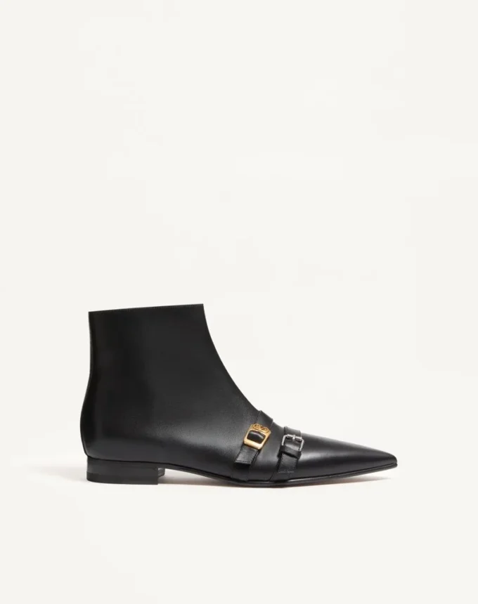 Mockers Calfskin Ankle Boots