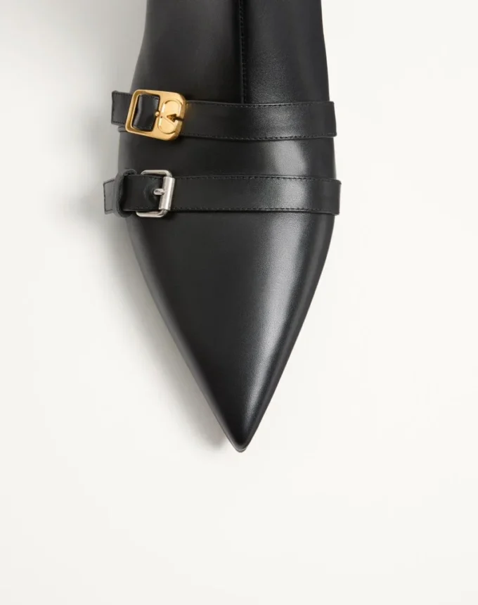 Mockers Calfskin Ankle Boots