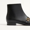 Mockers Calfskin Ankle Boots