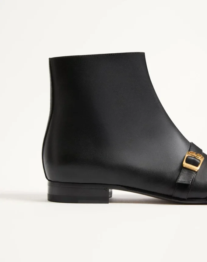 Mockers Calfskin Ankle Boots