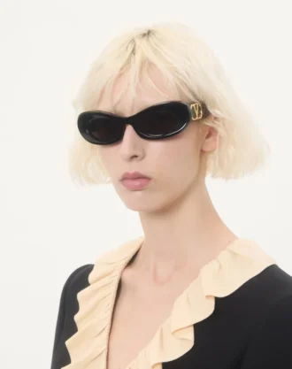 Narrow Oval Acetate Frame