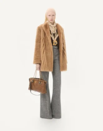 Natté Buttoned Weave Trousers