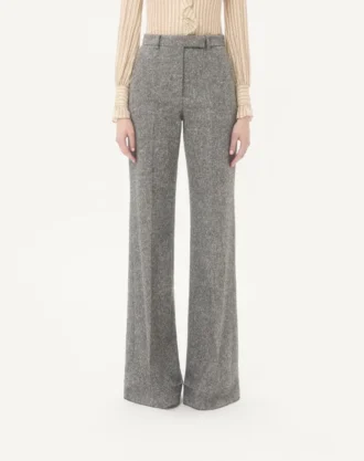 Natté Buttoned Weave Trousers