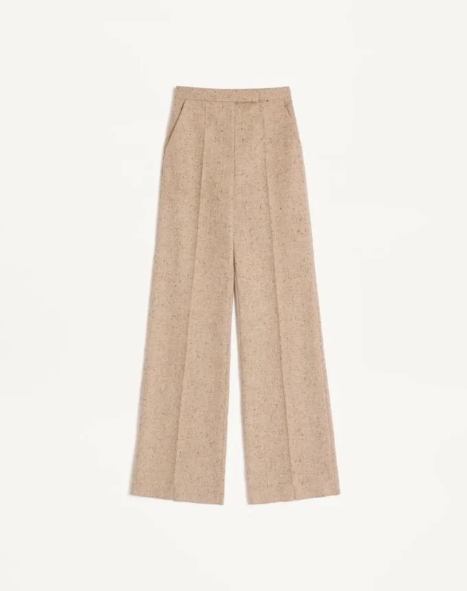 Natté Buttoned Weave Trousers